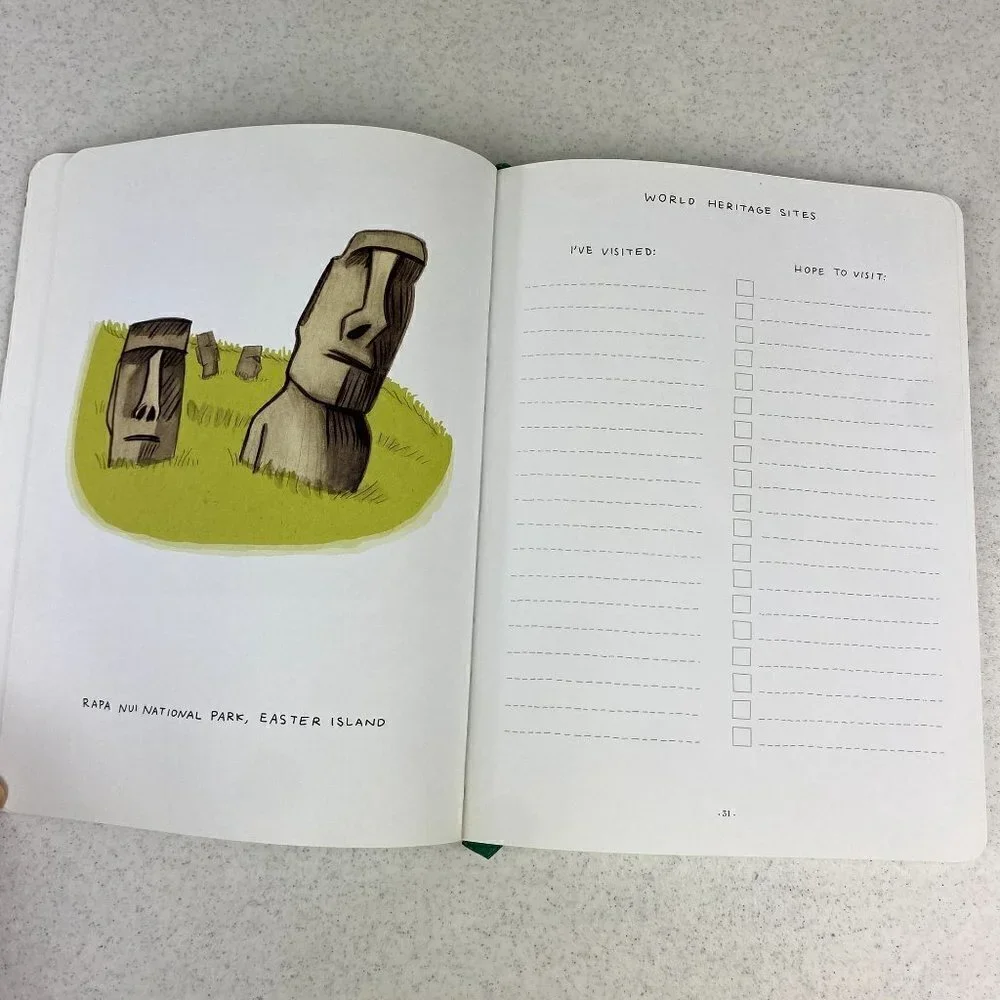 Travel Listography: Exploring the World in Lists NWOT